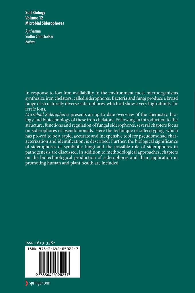 Weitere Ansicht: Microbial Siderophores