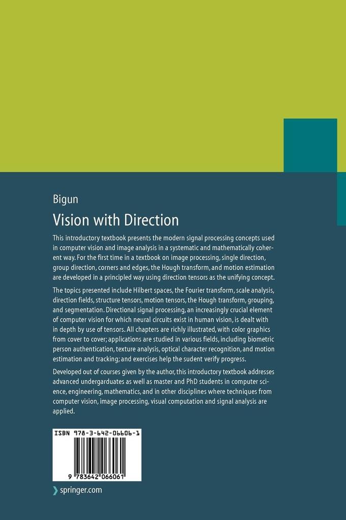 Weitere Ansicht: Vision with Direction | Josef Bigun
