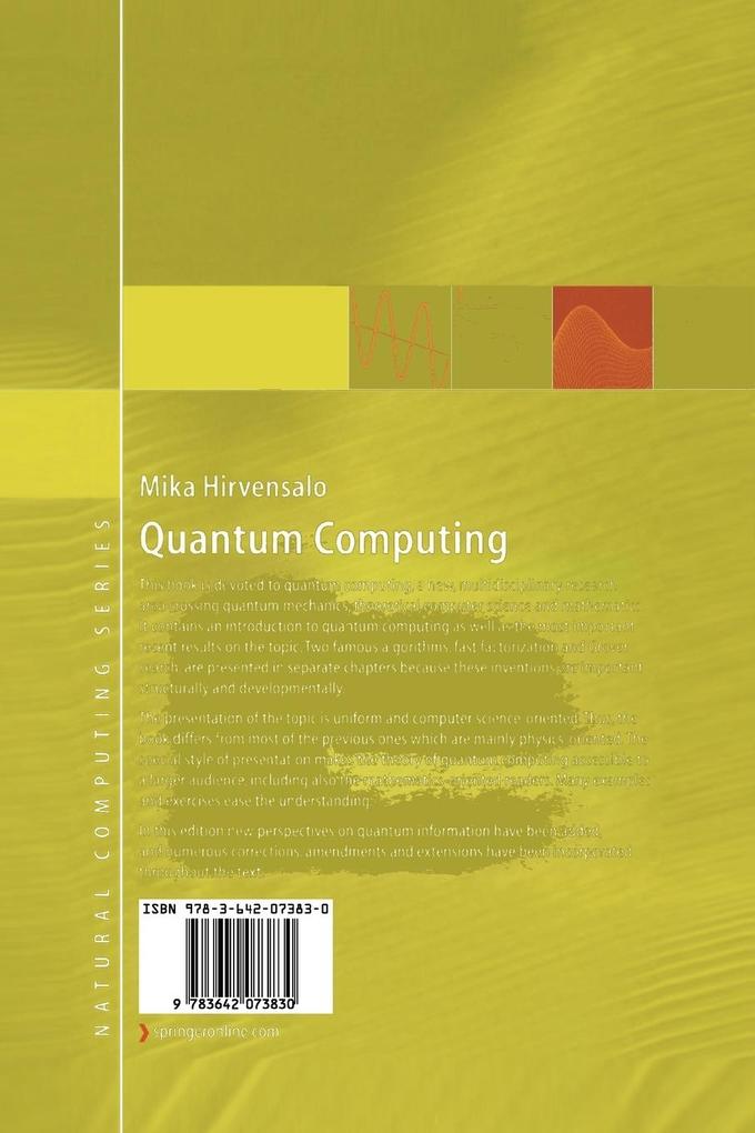 Weitere Ansicht: Quantum Computing | Mika Hirvensalo