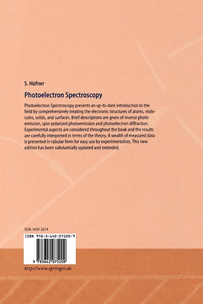 Weitere Ansicht: Photoelectron Spectroscopy | Stephan Hüfner