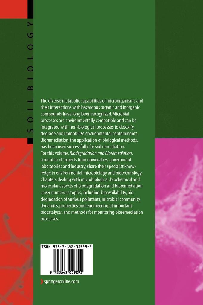 Weitere Ansicht: Biodegradation and Bioremediation