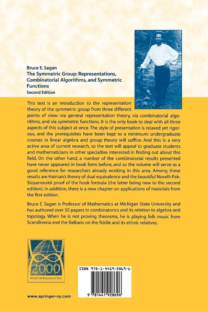 Weitere Ansicht: The Symmetric Group | Bruce E. Sagan