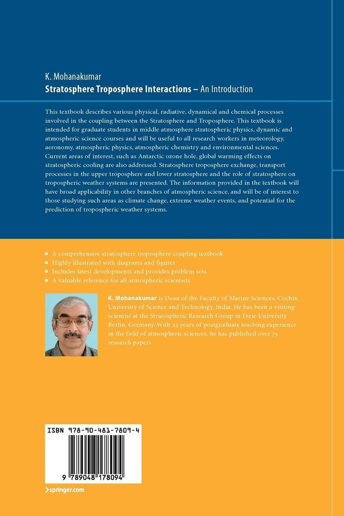 Weitere Ansicht: Stratosphere Troposphere Interactions | K. Mohanakumar