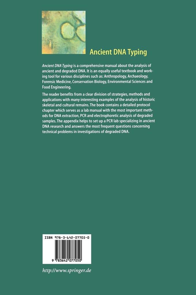 Weitere Ansicht: Ancient DNA Typing | Susanne Hummel