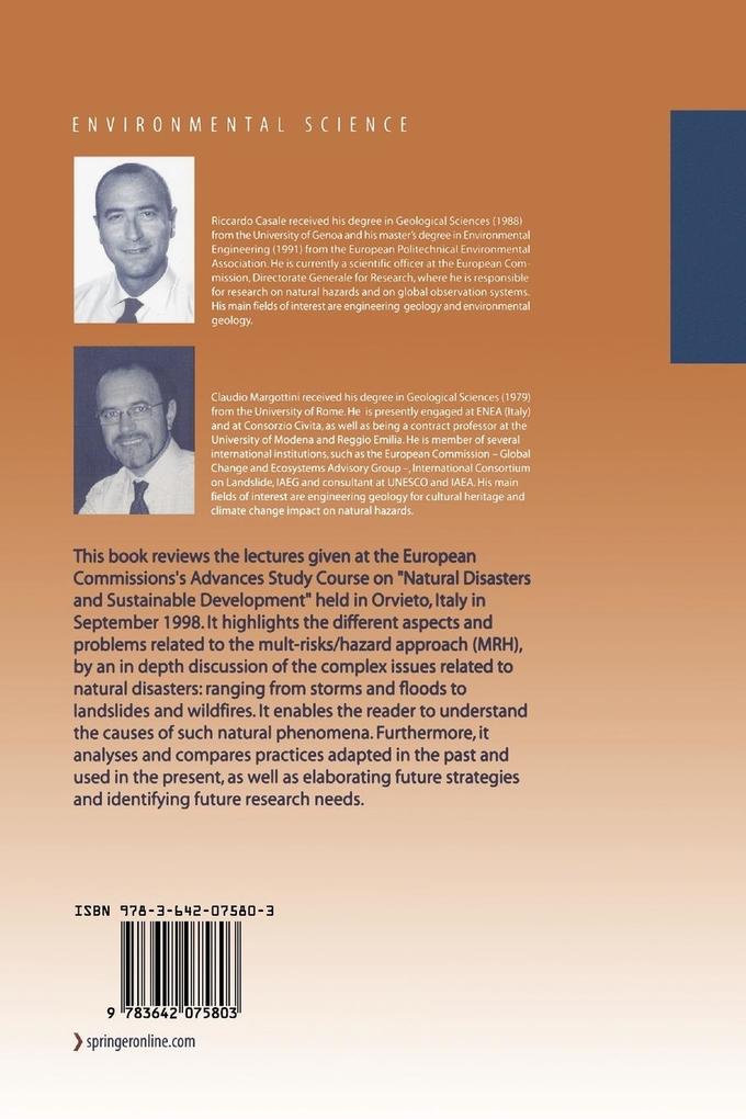 Weitere Ansicht: Natural Disasters and Sustainable Development
