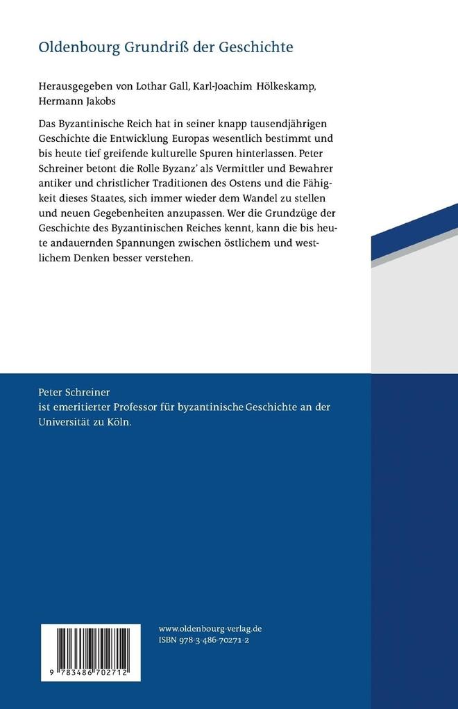 Weitere Ansicht: Byzanz 565-1453 | Peter Schreiner