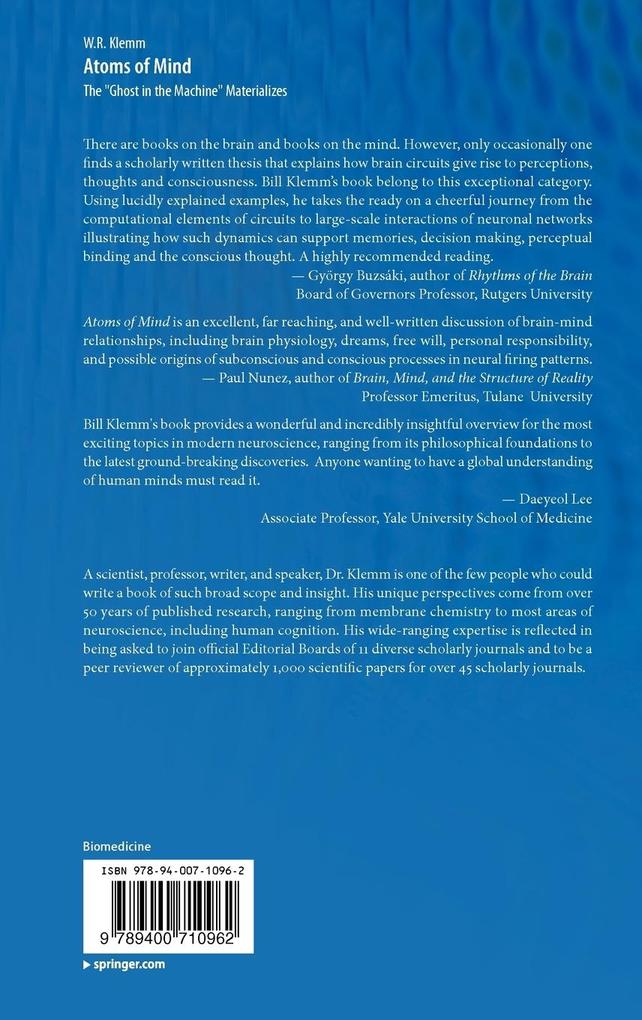 Weitere Ansicht: Atoms of Mind | W. R. Klemm