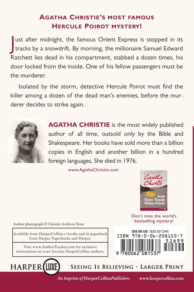 Weitere Ansicht: Murder on the Orient Express LP | Agatha Christie