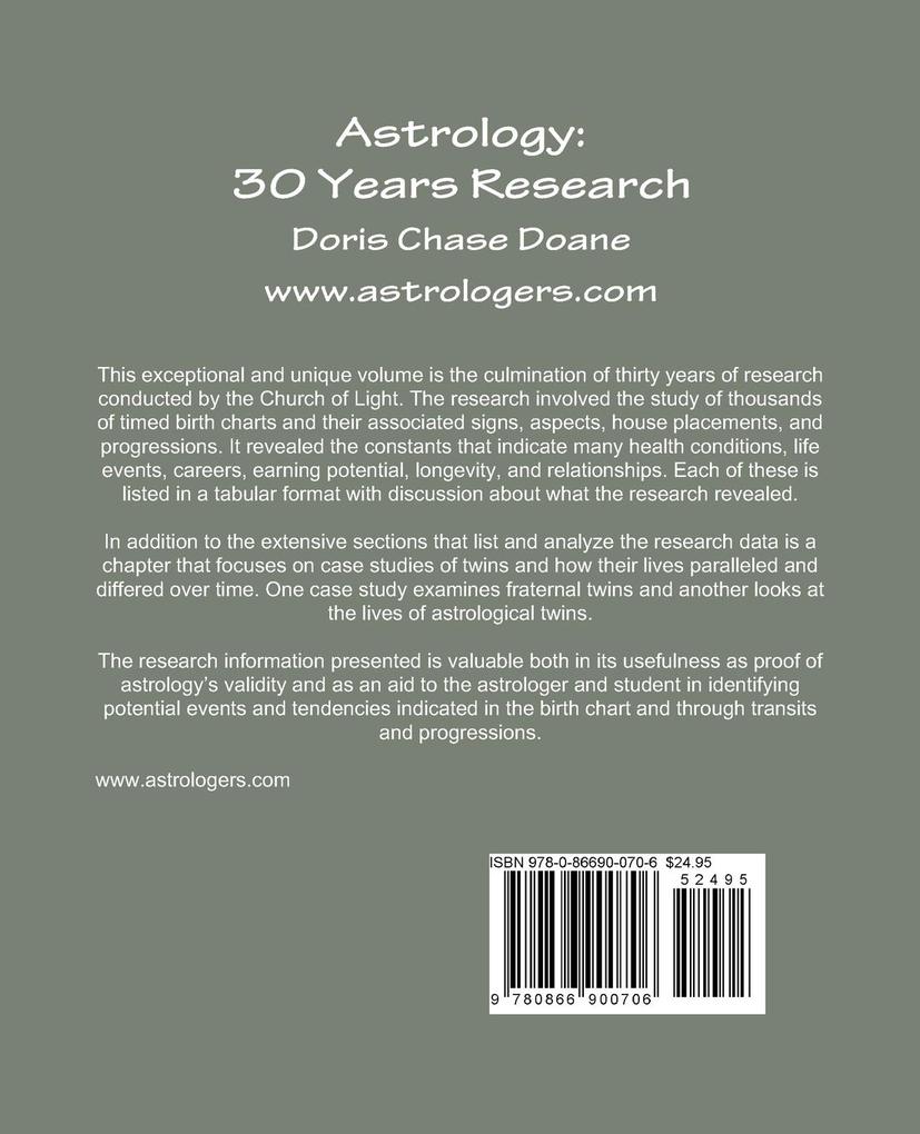 Weitere Ansicht: Astrology | Doris C. Doane