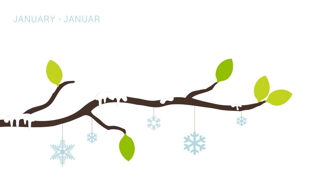 Weitere Ansicht: Blätter immerwährender Geburtagskalender