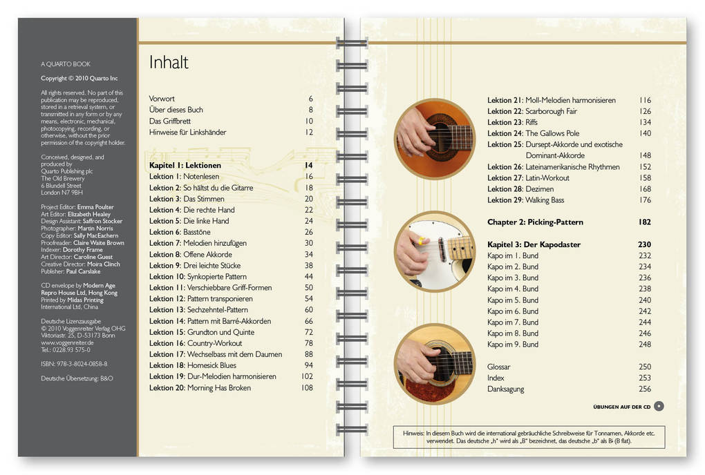 Weitere Ansicht: Fingerpicking - Der Komplettkurs | Phil Capone