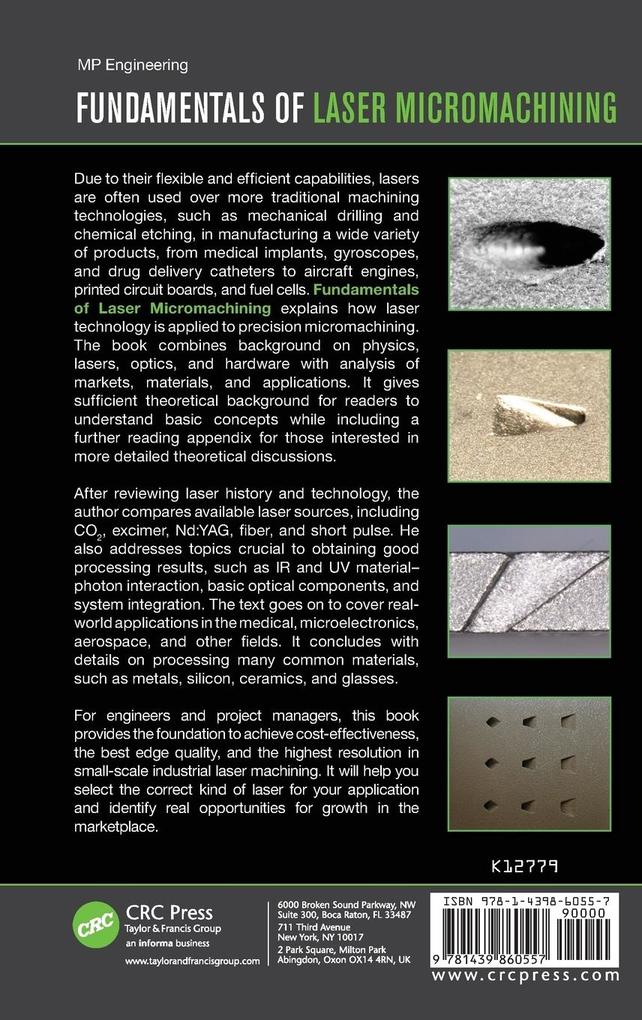 Weitere Ansicht: Fundamentals of Laser Micromachining | Ronald Schaeffer