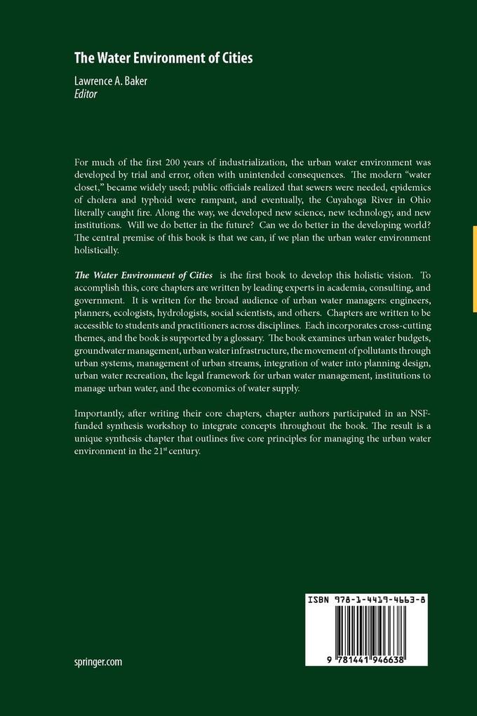 Weitere Ansicht: The Water Environment of Cities