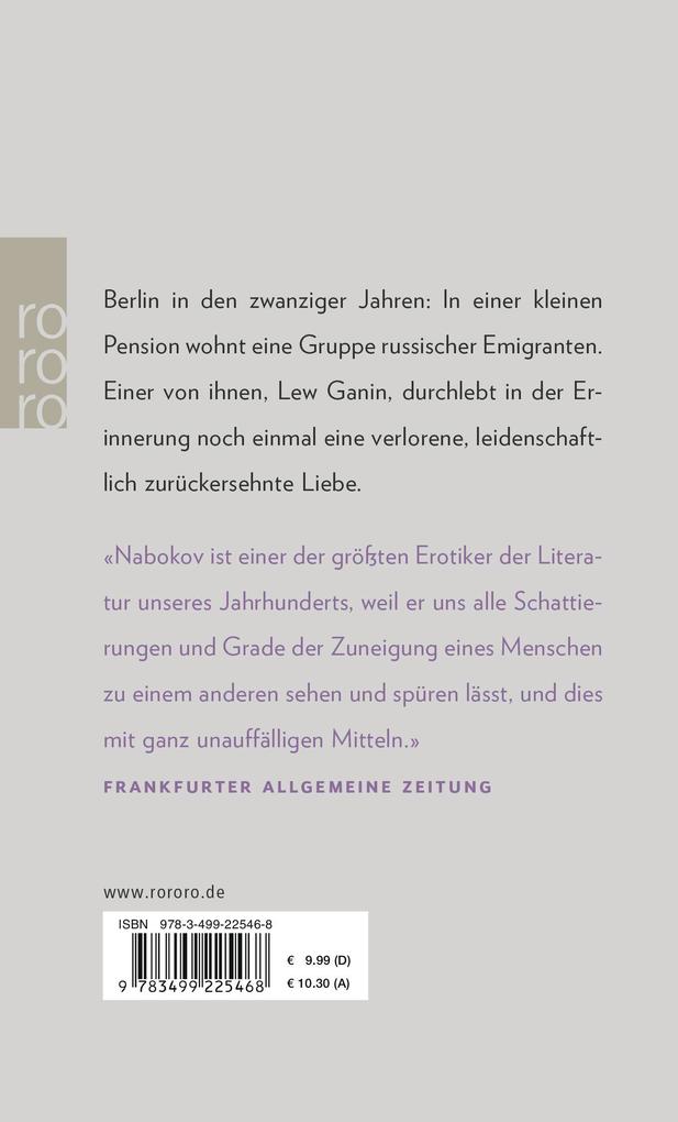 Weitere Ansicht: Maschenka | Vladimir Nabokov