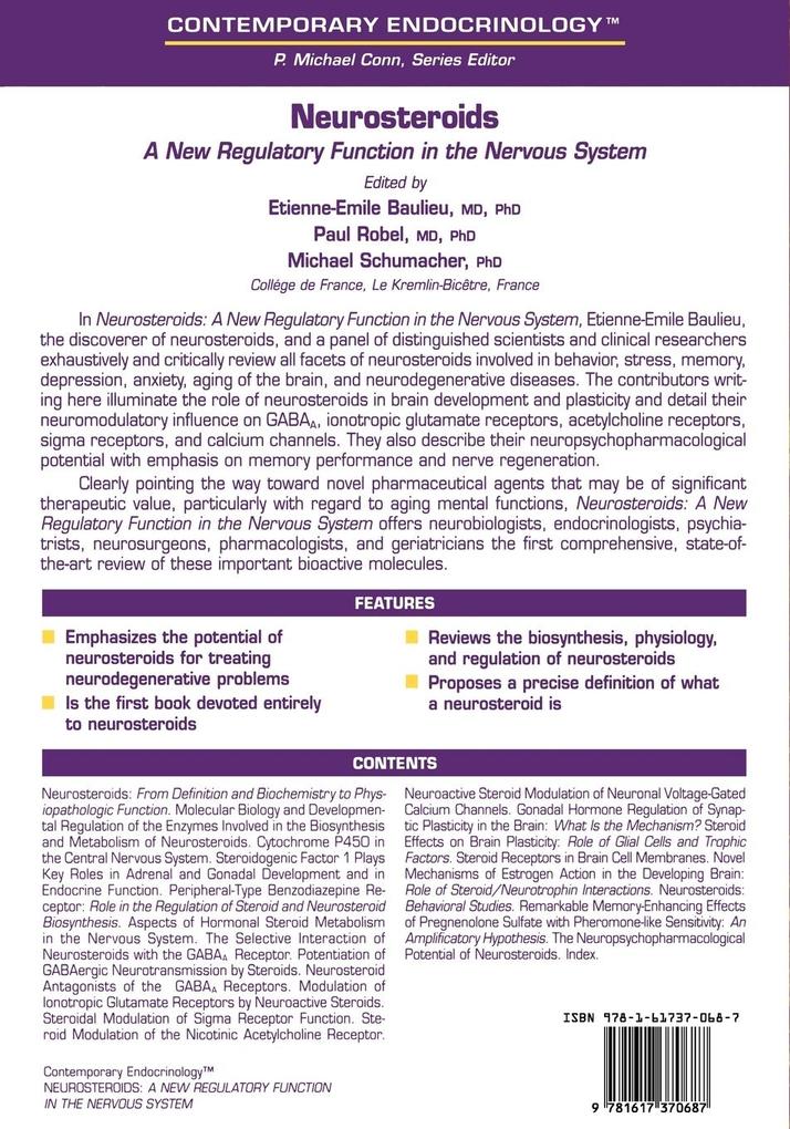 Weitere Ansicht: Neurosteroids