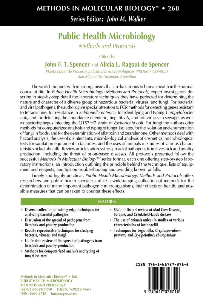 Weitere Ansicht: Public Health Microbiology