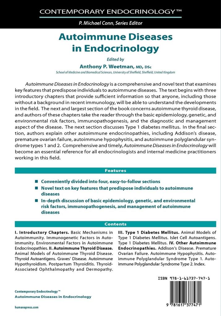 Weitere Ansicht: Autoimmune Diseases in Endocrinology
