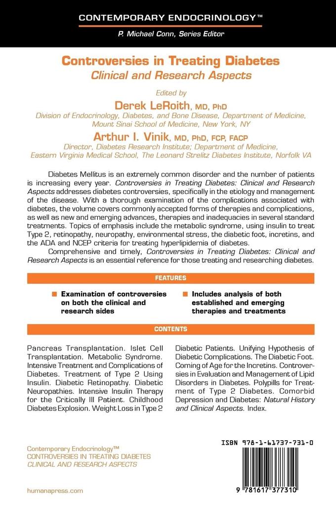 Weitere Ansicht: Controversies in Treating Diabetes