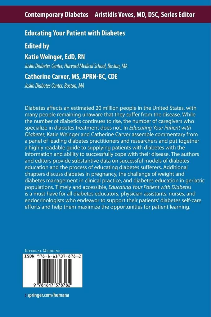 Weitere Ansicht: Educating Your Patient with Diabetes