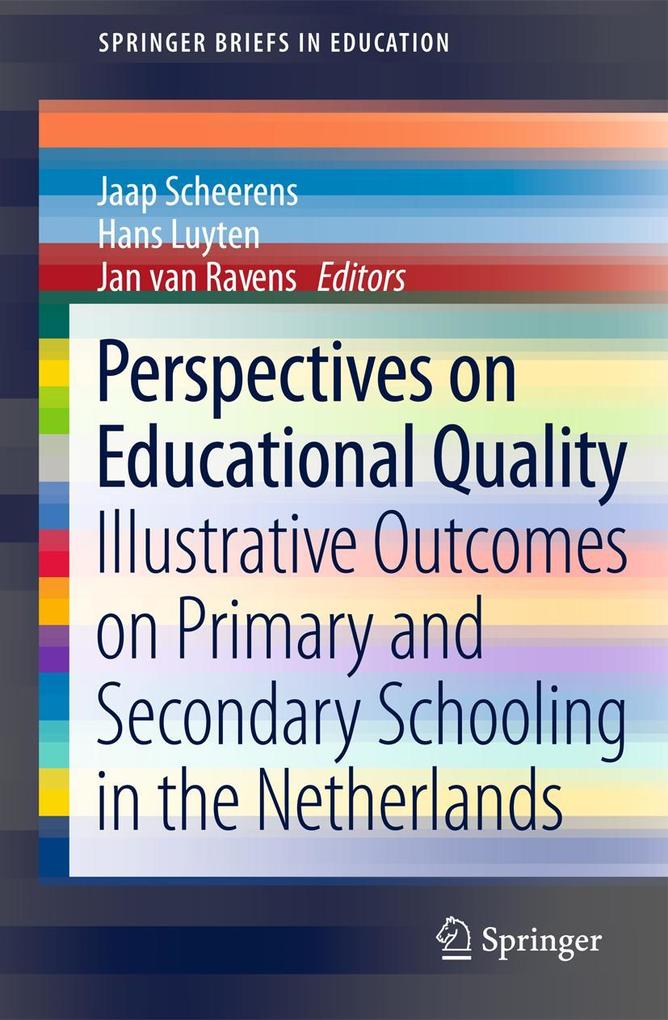 Produktbild: Perspectives on Educational Quality