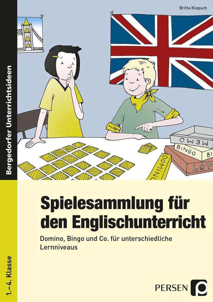 Produktbild: Spielesammlung für den Englischunterricht | Britta Klopsch
