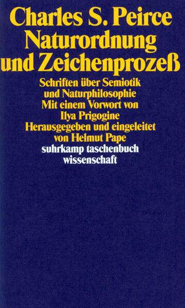 Produktbild: Naturordnung und Zeichenprozeß | Charles Sanders Peirce