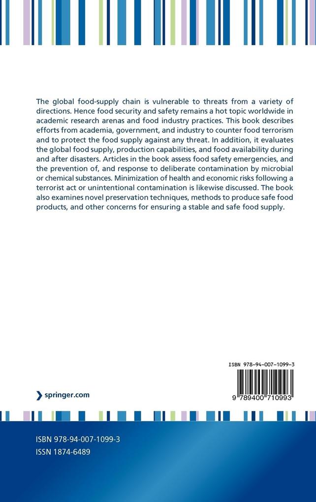 Weitere Ansicht: Advances in Food Protection