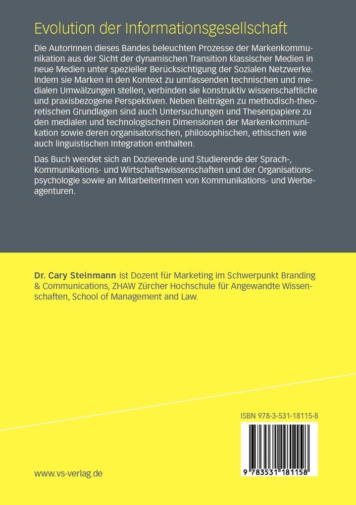 Weitere Ansicht: Evolution der Informationsgesellschaft
