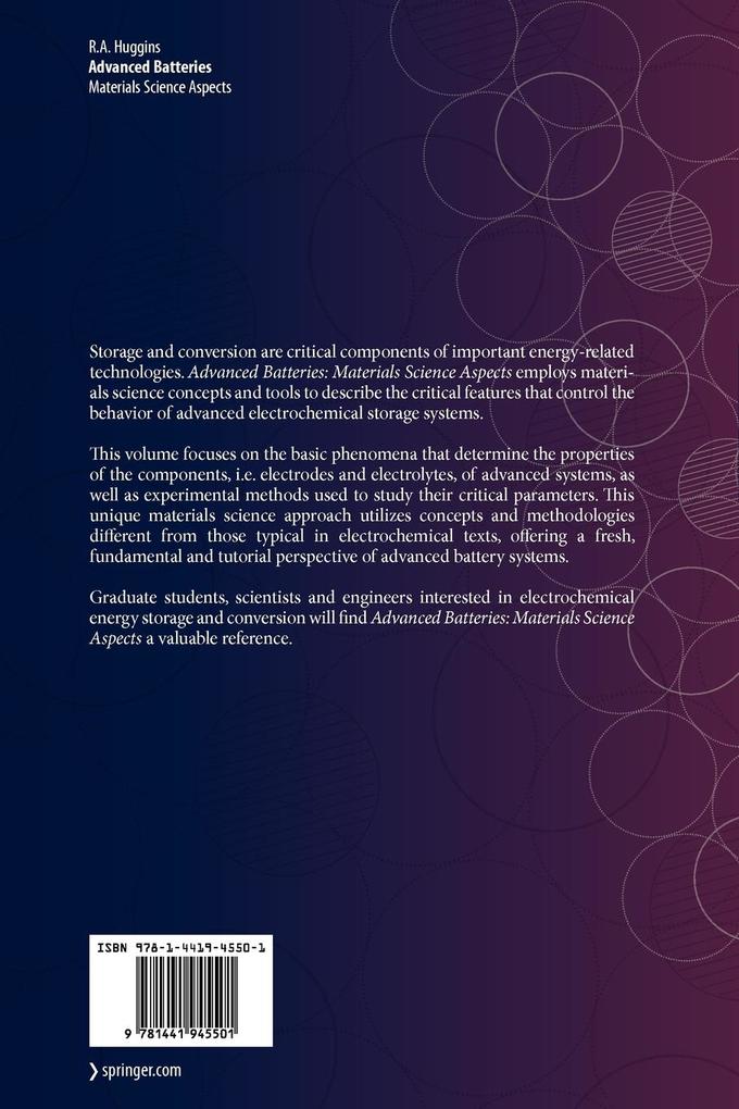 Weitere Ansicht: Advanced Batteries | Robert Huggins