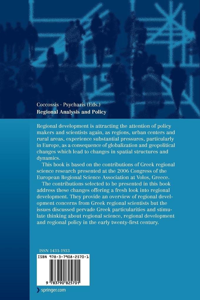 Weitere Ansicht: Regional Analysis and Policy