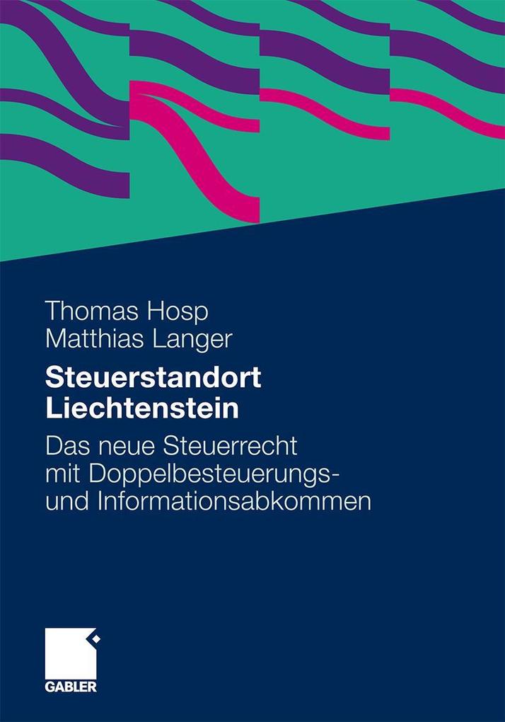 Produktbild: Steuerstandort Liechtenstein | Thomas Hosp LL.M., Matthias Langer