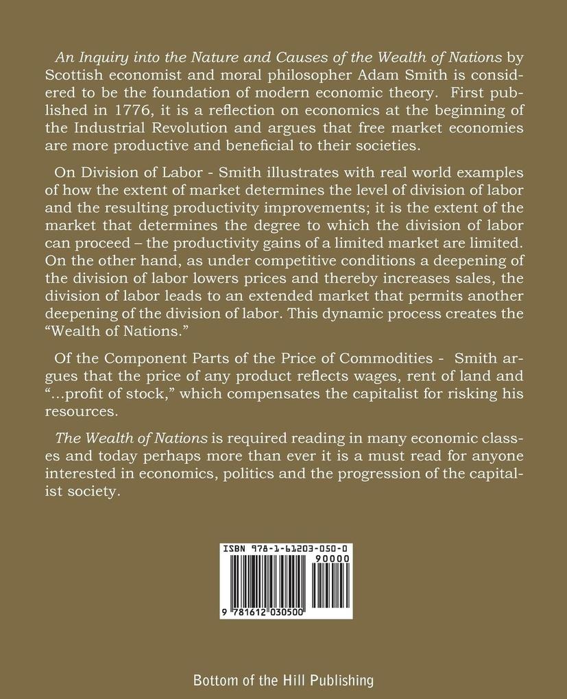 Weitere Ansicht: The Wealth of Nations | Adam Smith