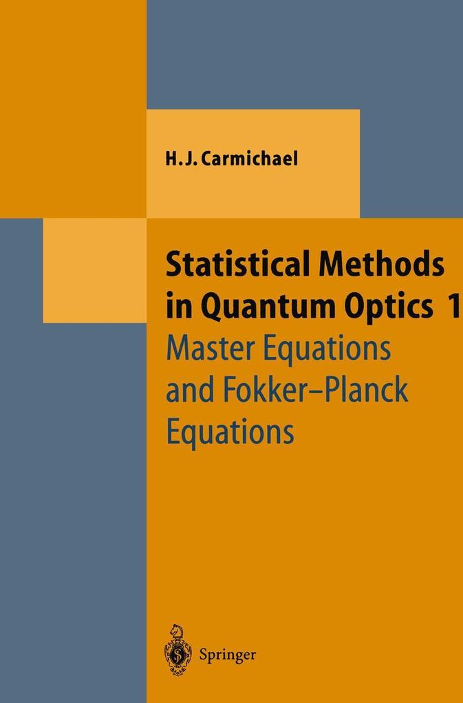 Produktbild: Statistical Methods in Quantum Optics 1 | Howard J. Carmichael
