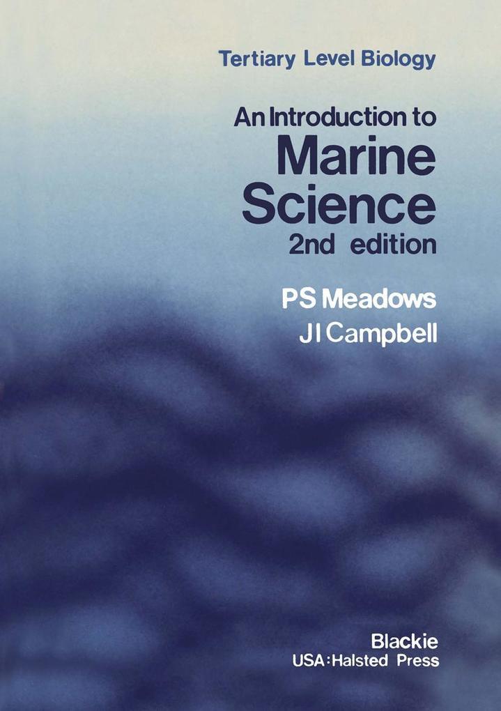 Produktbild: An Introduction to Marine Science | J. I. Campbell, P. S. Meadows