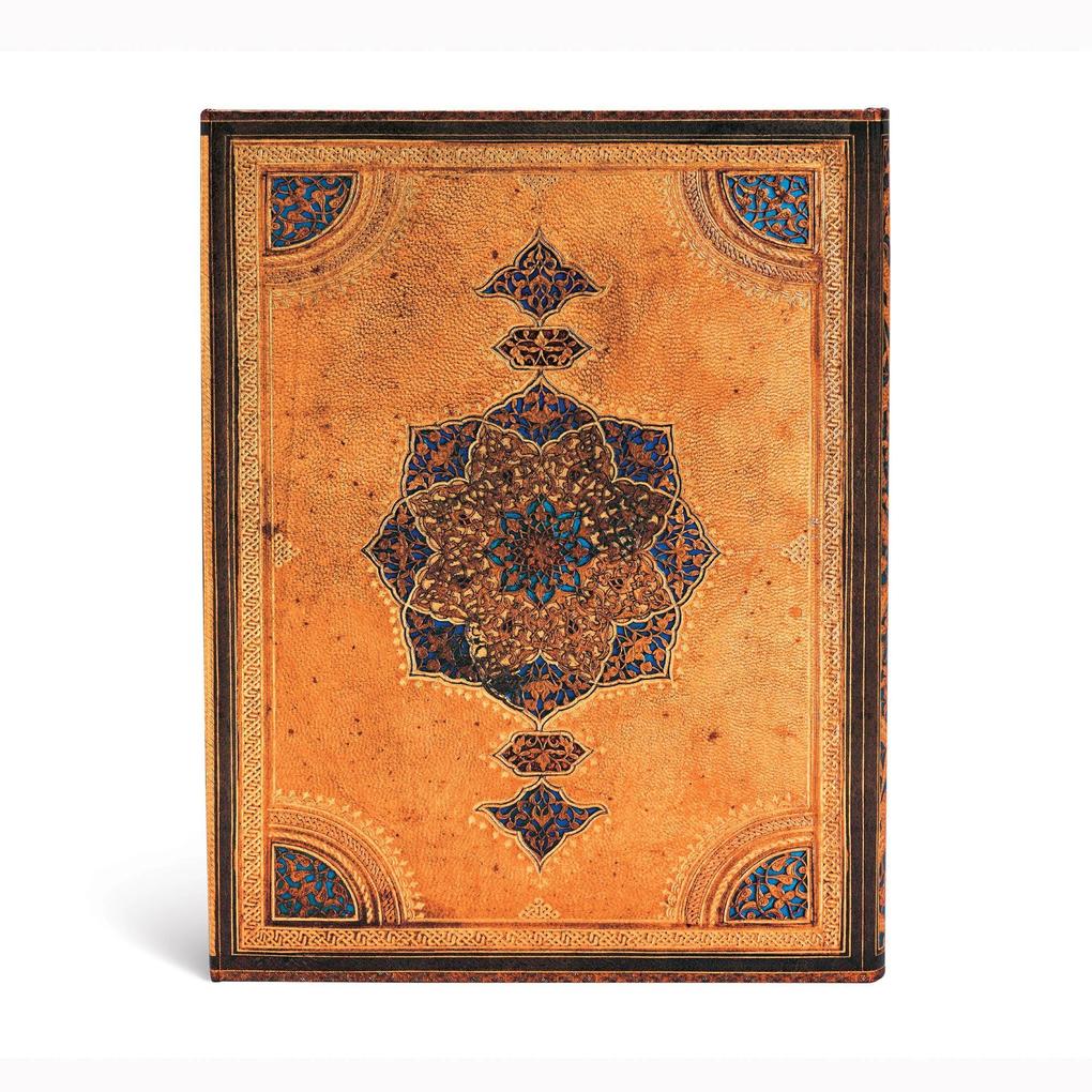 Weitere Ansicht: Paperblanks | Safavid | Safavid Binding Art | Hardcover | Ultra | Lined | Wrap Closure | 144 Pg | 120 GSM