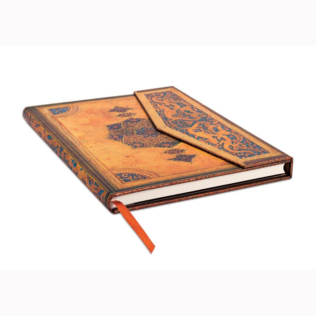 Weitere Ansicht: Paperblanks | Safavid | Safavid Binding Art | Hardcover | Ultra | Lined | Wrap Closure | 144 Pg | 120 GSM