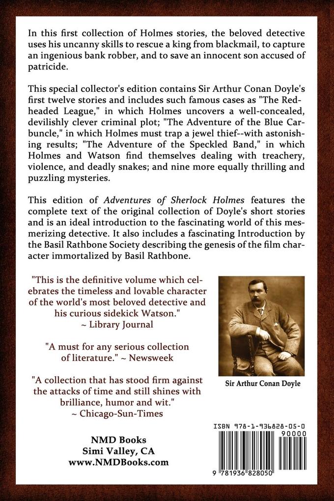 Weitere Ansicht: The Adventures of Sherlock Holmes | Arthur Conan Doyle