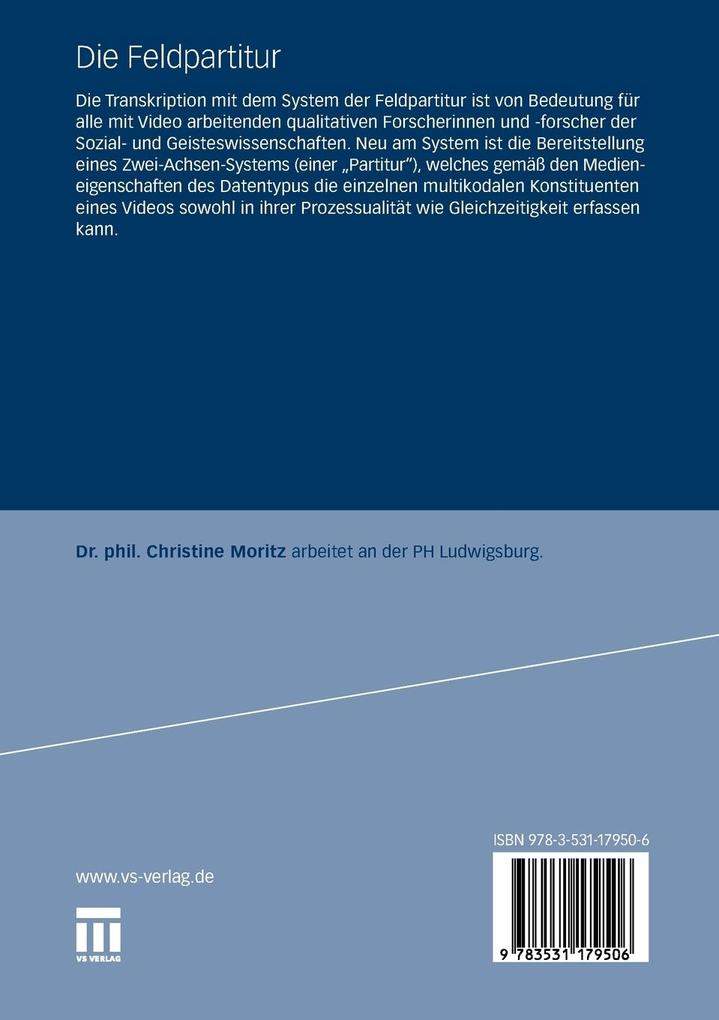 Weitere Ansicht: Die Feldpartitur