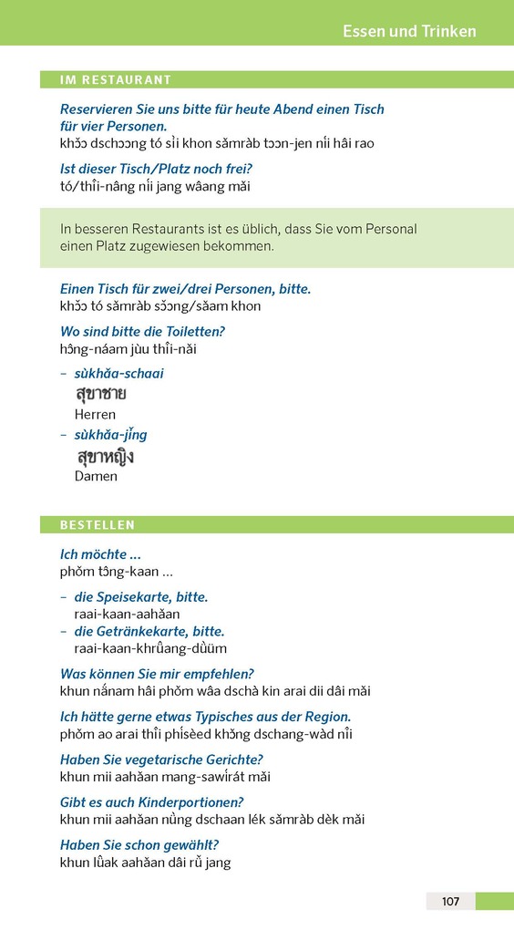 Weitere Ansicht: PONS Reisewörterbuch Thailändisch