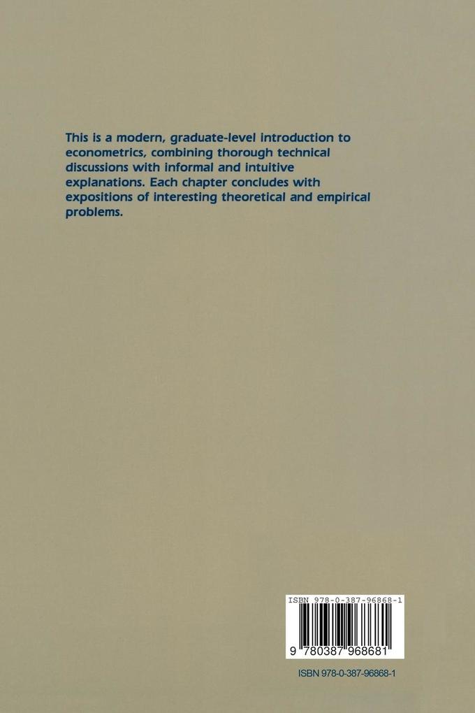 Weitere Ansicht: Advanced Econometric Methods | Thomas B. Fomby, R. Carter Hill, Stanley R. Johnson