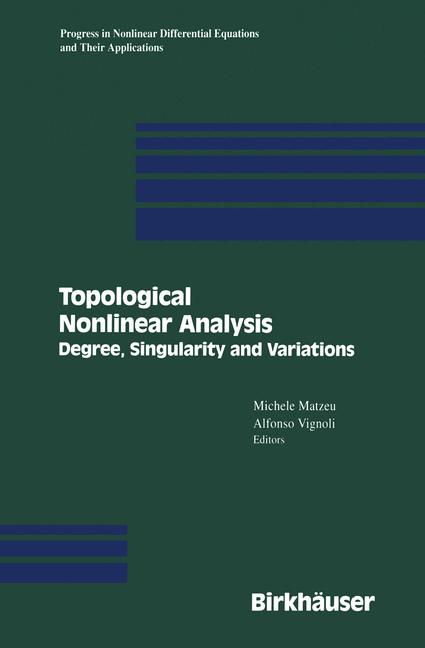 Weitere Ansicht: Topological Nonlinear Analysis
