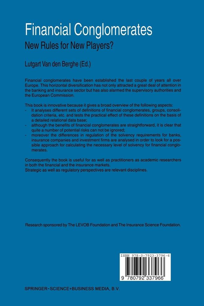 Weitere Ansicht: Financial Conglomerates