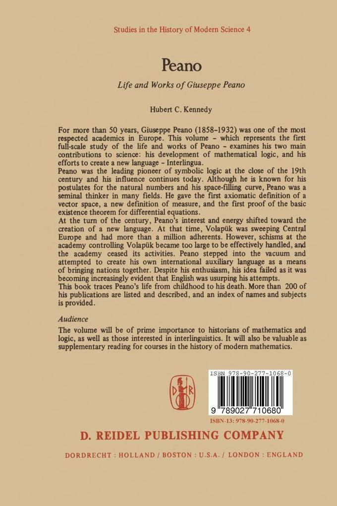 Weitere Ansicht: Peano