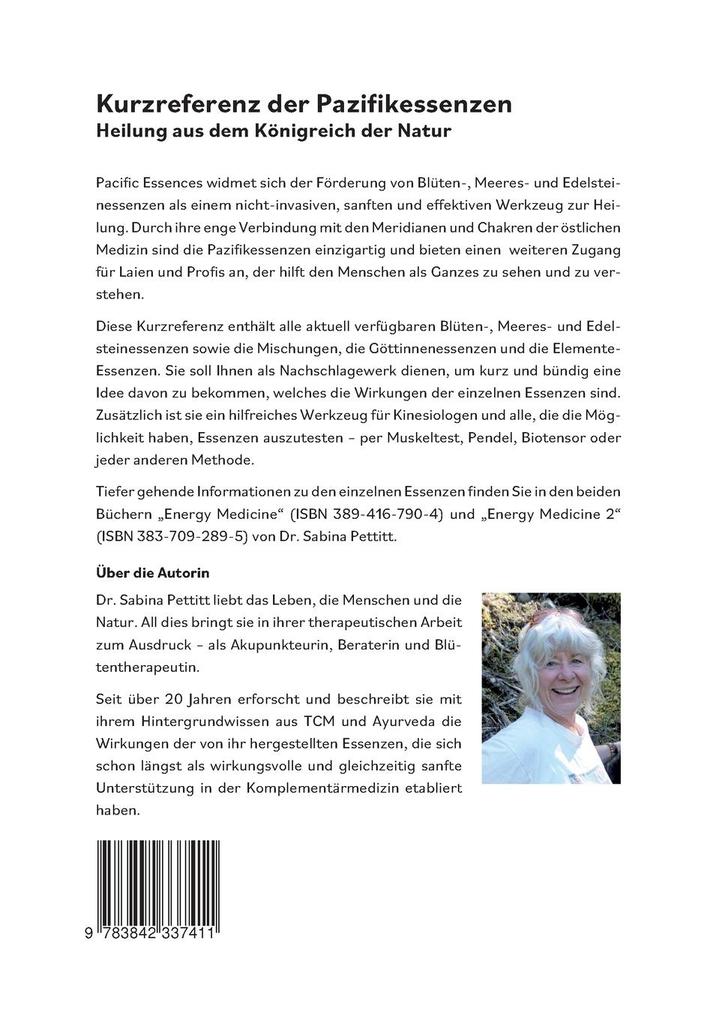 Weitere Ansicht: Kurzreferenz der Pazifikessenzen | Sabina Pettitt
