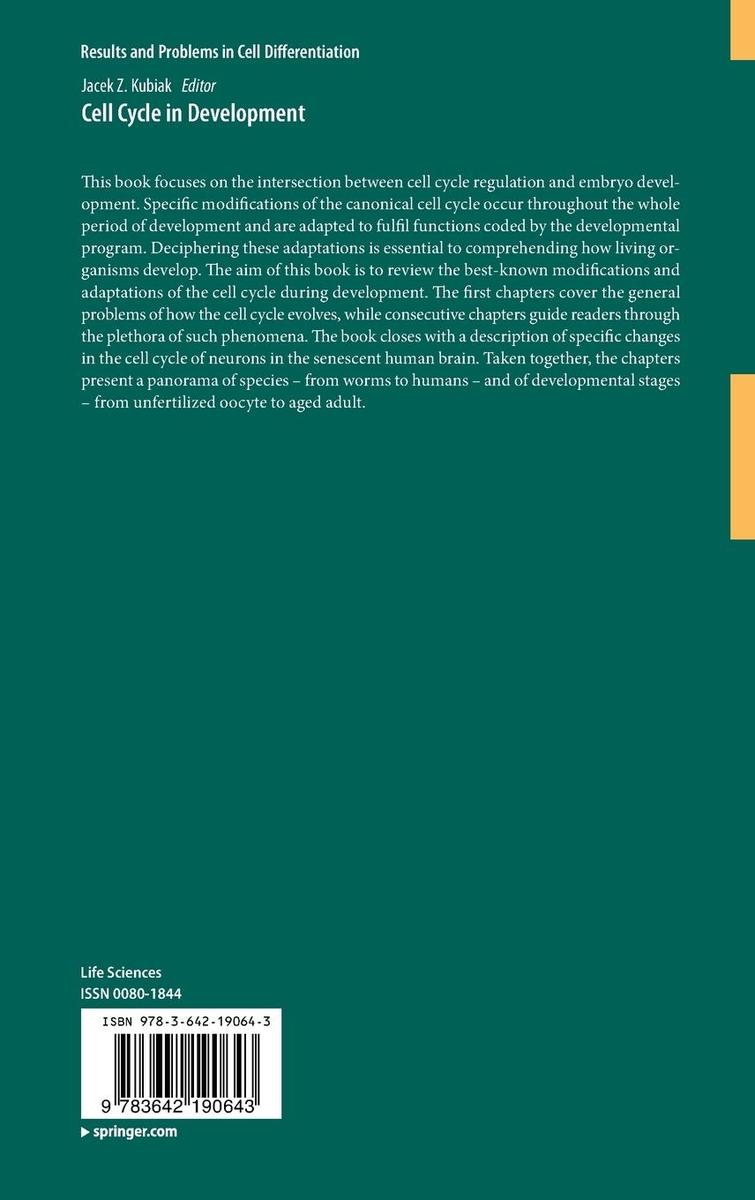 Weitere Ansicht: Cell Cycle in Development