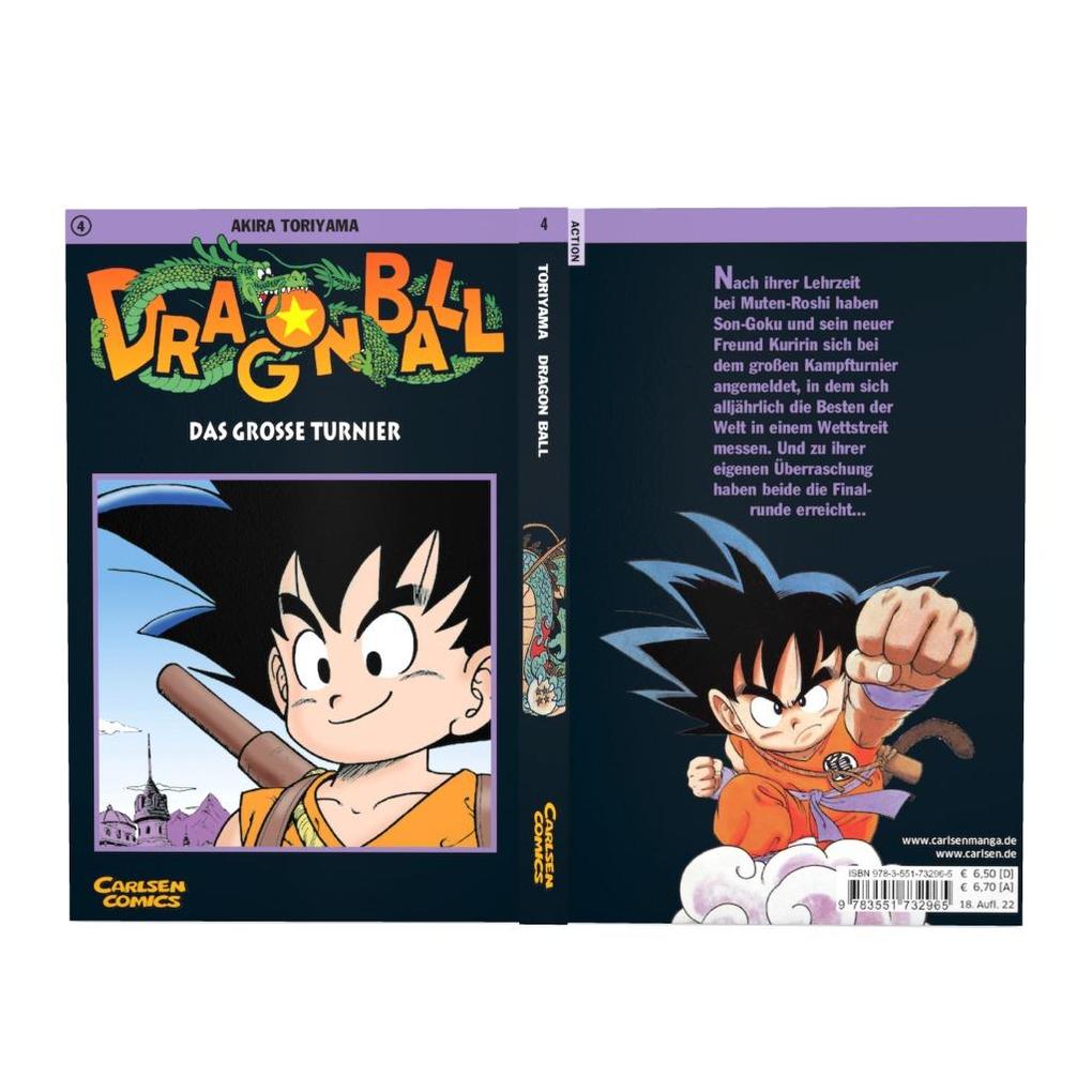 Weitere Ansicht: Dragon Ball 04. Das große Turnier | Akira Toriyama