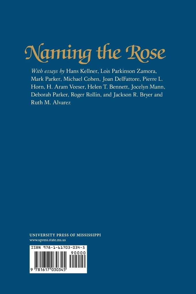 Weitere Ansicht: Naming the Rose | Umberto Eco