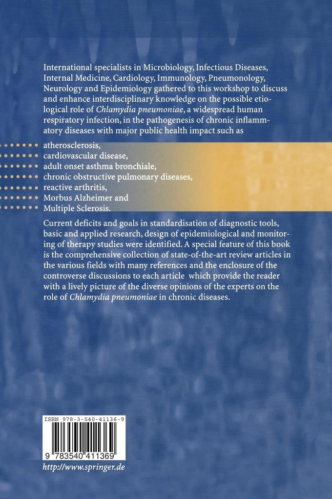 Weitere Ansicht: Chlamydia pneumoniae and Chronic Diseases