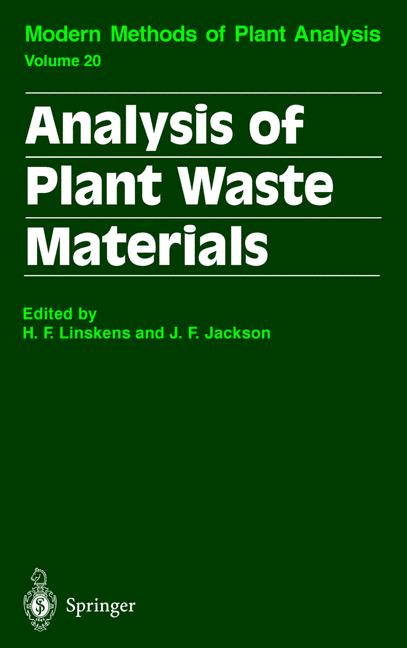 Weitere Ansicht: Analysis of Plant Waste Materials