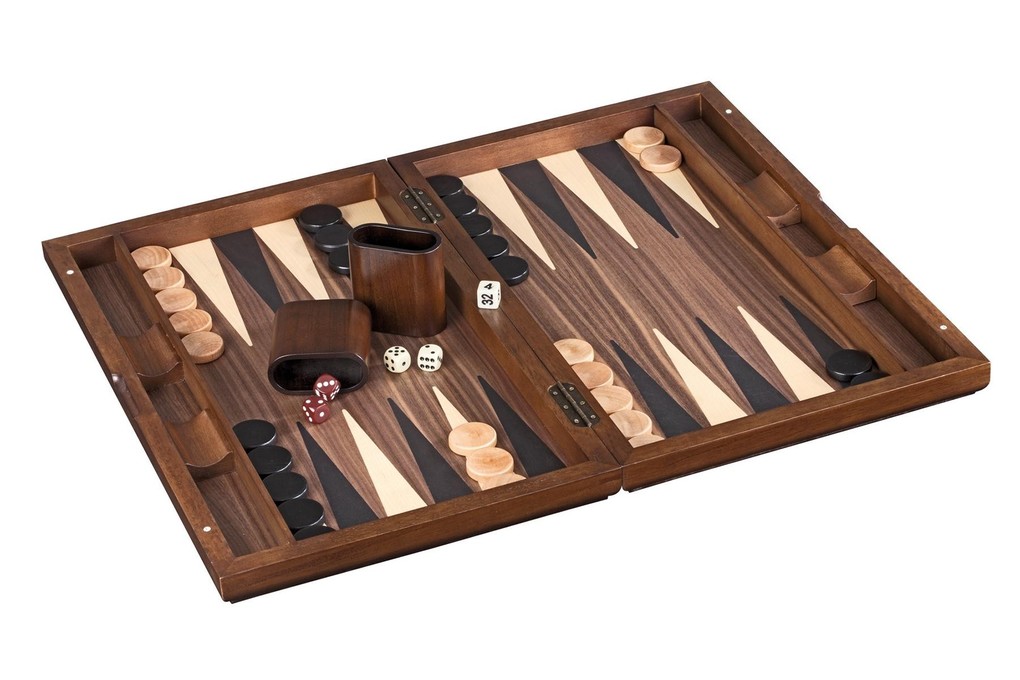 Weitere Ansicht: Philos 1125 - Backgammon Delos groß, Magnetverschluss